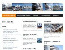 Tablet Screenshot of 100tage.de